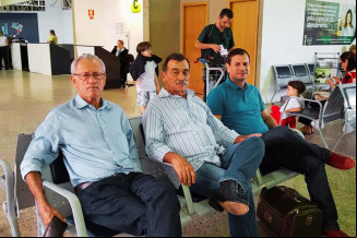 Da esquerda para a direita: Arrival, Henrique e Jadiel.