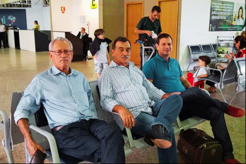 Da esquerda para a direita: Arrival, Henrique e Jadiel.
